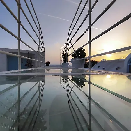 别墅 Noir Cave With Private Jacuzzi And Sunset Terrace Pýrgos