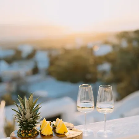 Noir Cave With Private Jacuzzi And Sunset Terrace Villa